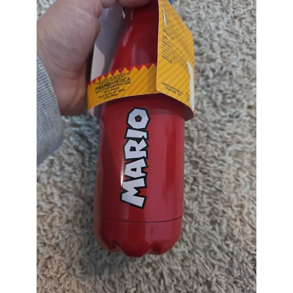 Super Mario Mini Cola Bottle 19oz/540ml